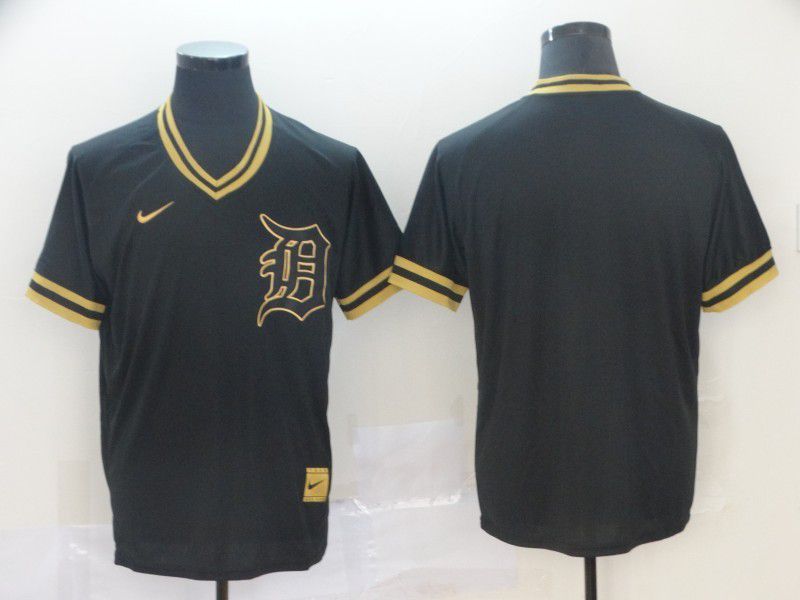 Men Detroit Tigers Blank Black gold Game Nike 2022 MLB Jersey->los angeles dodgers->MLB Jersey
